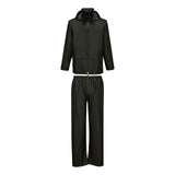 Portwest Klassieke Regenkleding Bescherming Alle Weersomstandigheden Regenpak L440 Essentials (2 delig) bosnacht groen(FN)