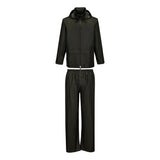 Portwest Klassieke Regenkleding Bescherming Alle Weersomstandigheden Regenpak L440 Essentials (2 delig) bosnacht groen(FN)