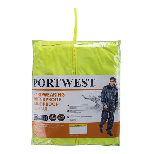 Portwest Regenpakken L440 geel(YE)