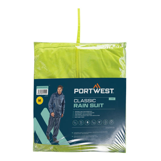 Portwest Regenpakken L440 geel(YE)
