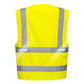 Portwest LED Hoge zichtbaarheid Veiligheidsvest L470 Vega LED geel(YE)