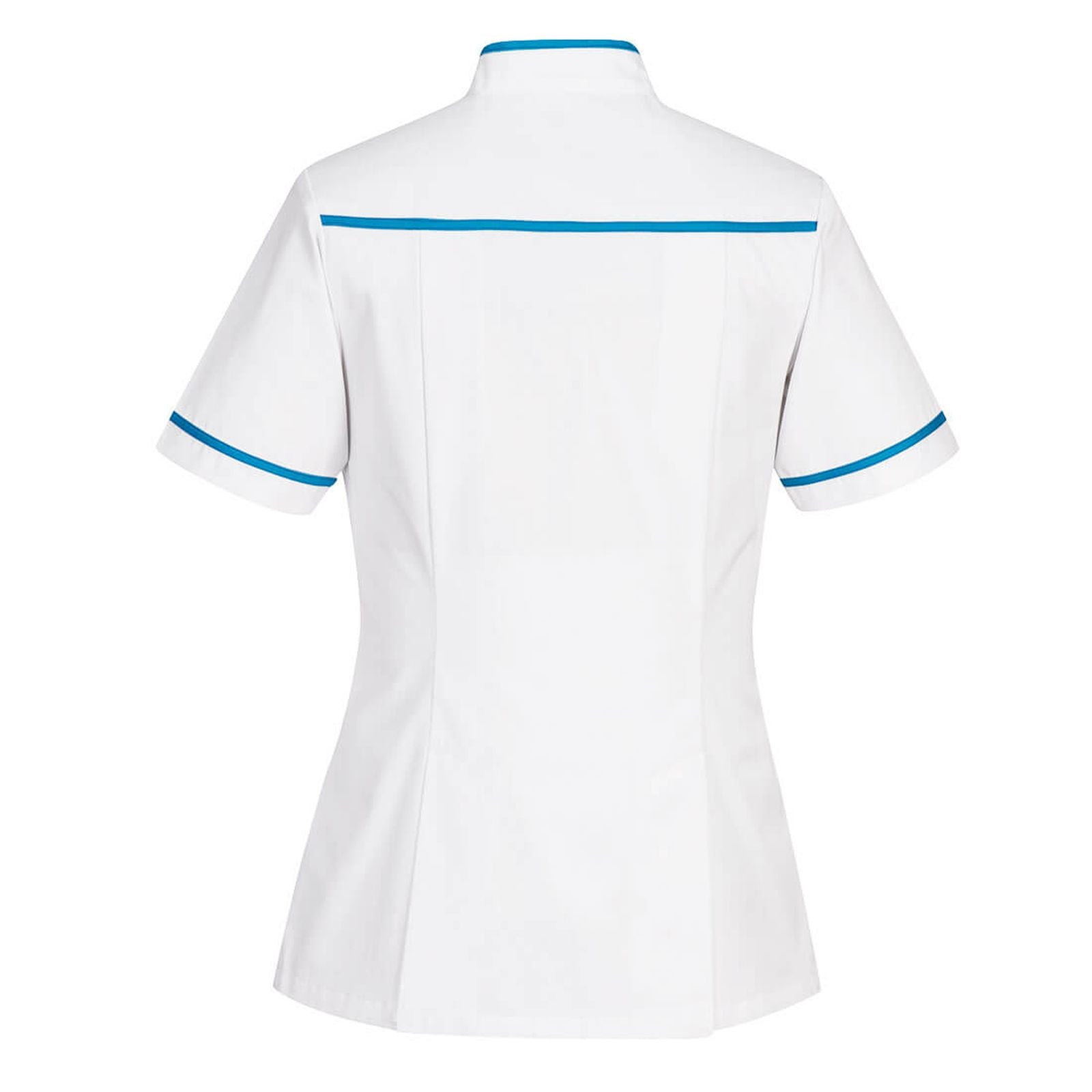 Portwest Tunieken LW21 wit-aqua(WA)