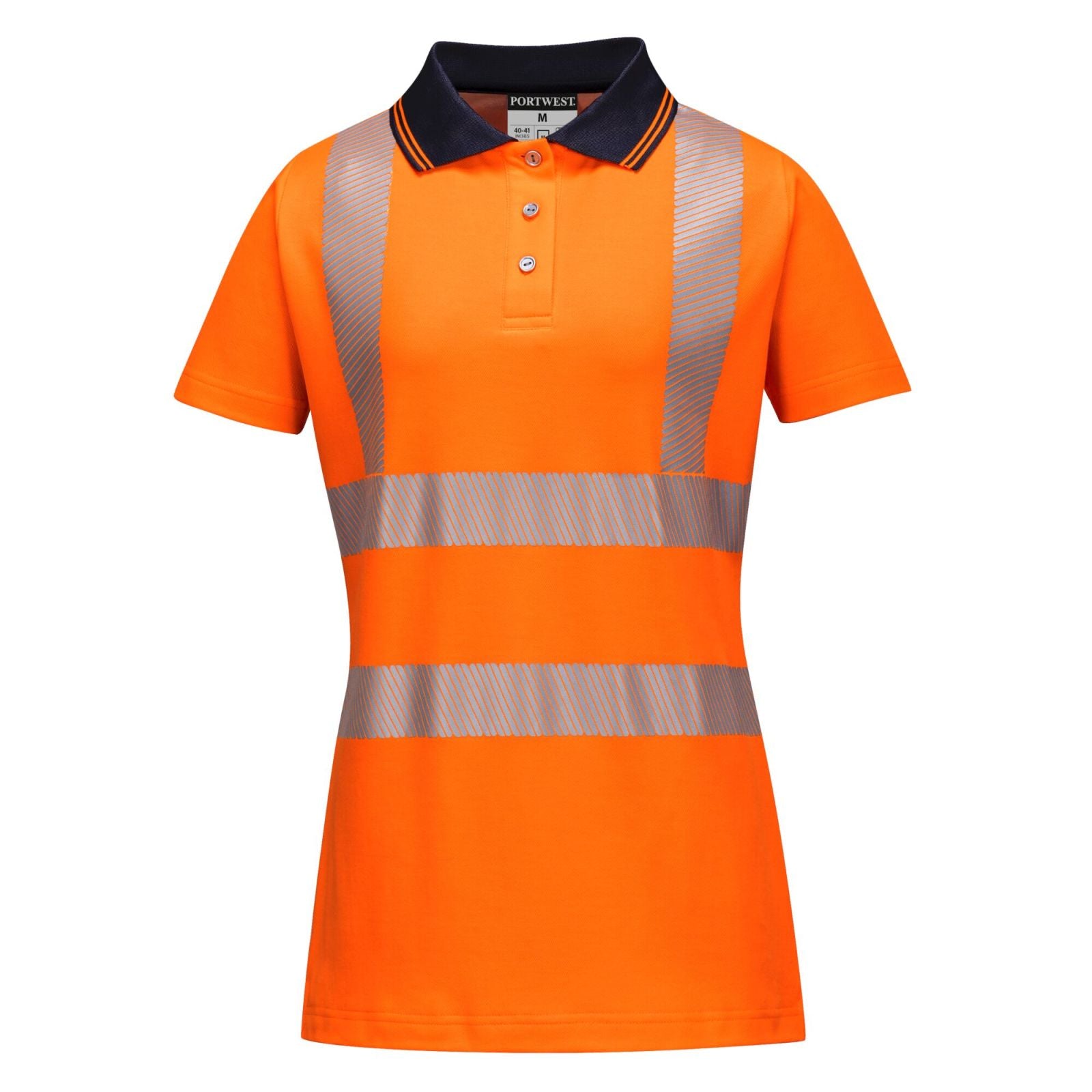 Portwest Shirts LW72 oranje-zwart(OB)