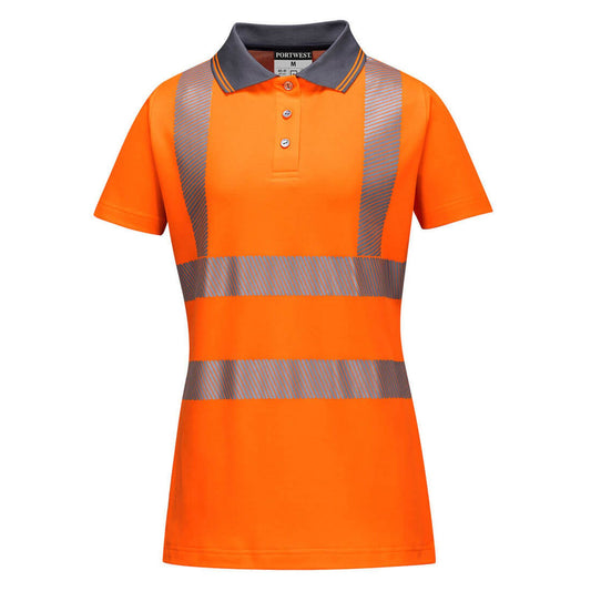 Portwest Poloshirts LW72 oranje(OG)