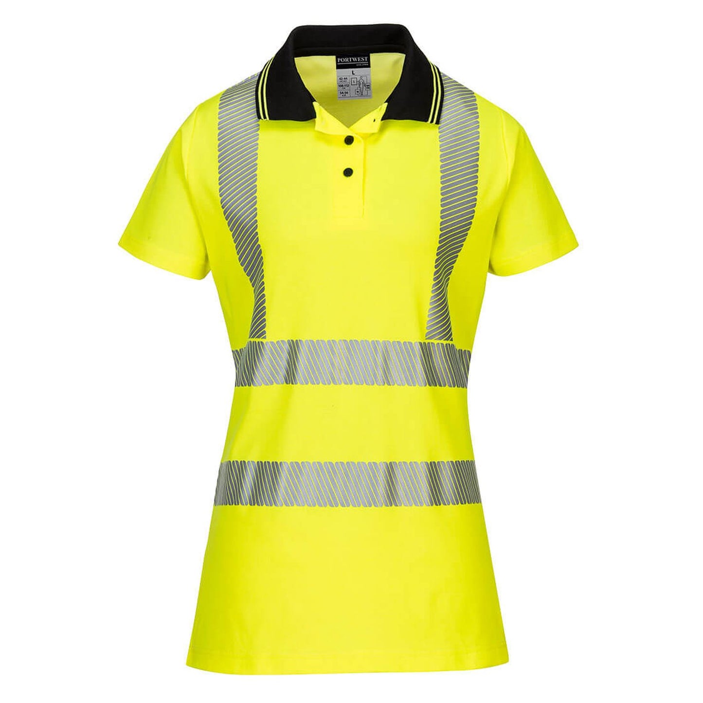 Portwest Shirts LW72 geel-zwart(YB)