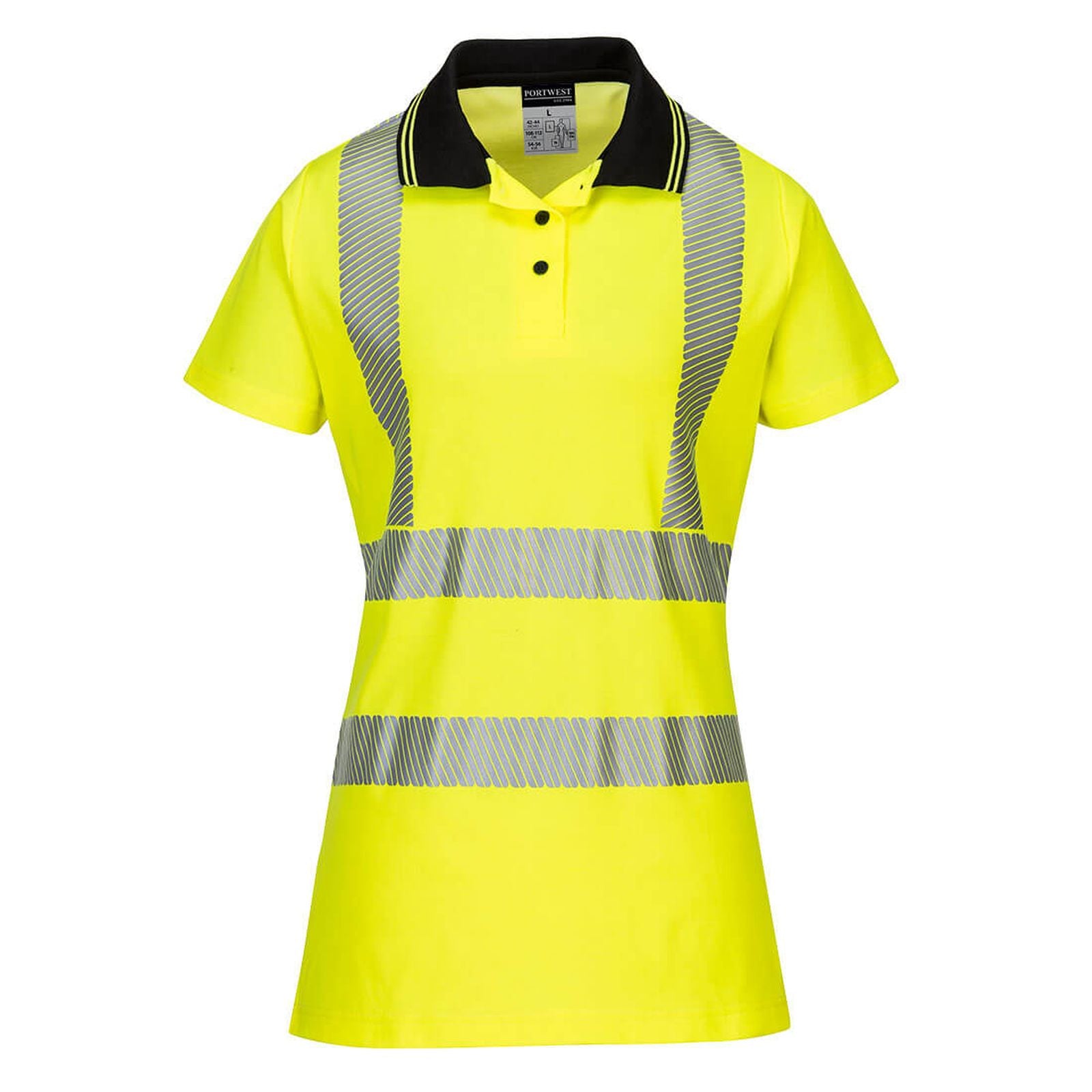 Portwest Shirts LW72 geel-zwart(YB)