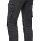 Brams Paris Never out of stock Jeans Werkbroeken Lara X35 OCS GRS black stretch denim zwart-grijs(001)