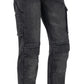 Brams Paris Never out of stock Jeans Werkbroeken Lara X35 OCS GRS black stretch denim zwart-grijs(001)