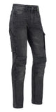 Brams Paris Never out of stock Jeans Werkbroeken Lara X35 OCS GRS black stretch denim zwart-grijs(001)