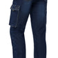 Brams Paris Never out of stock Jeans Werkbroeken Laura X34 OCS GRS dark blue str denim donkerblauw(001)