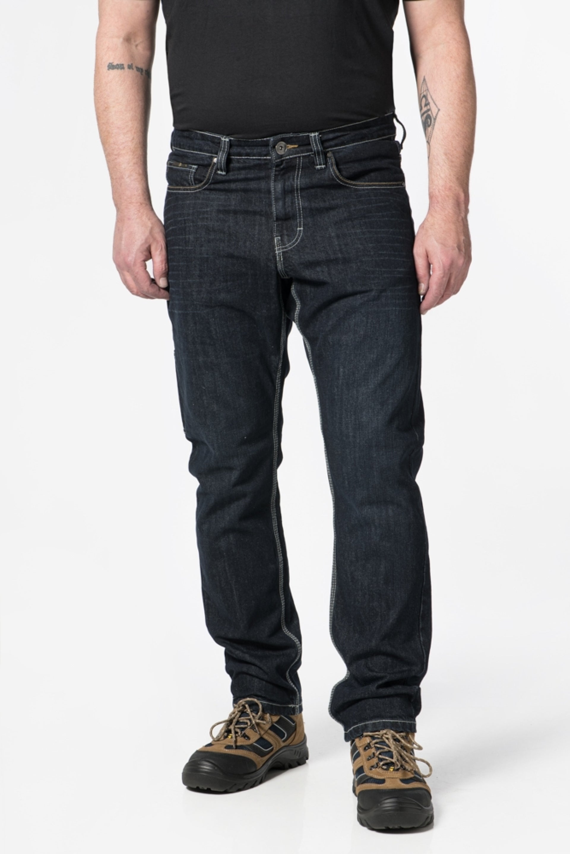 Brams Paris Never out of stock Jeans Broeken Mike A82 donkerblauw-denim(001)