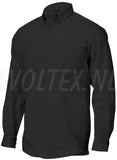 ROM88 Shirts MO715 Lange mouw- knoopsluiting Katoen zwart(zwart)