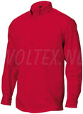 ROM88 Shirts MO715 Lange mouw- knoopsluiting Katoen rood(rood)