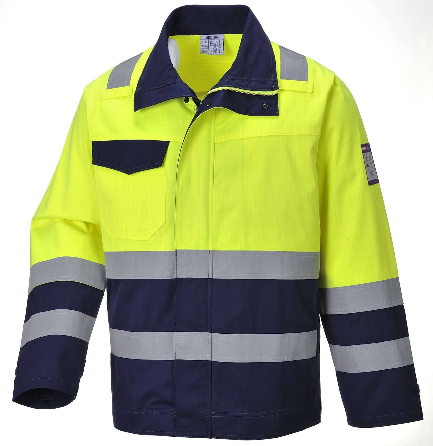 Portwest Jassen MV25 geel-marineblauw(YN)