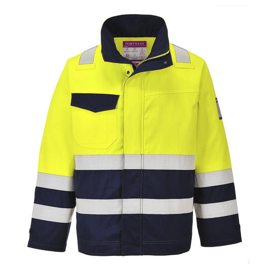 Portwest Jassen MV25 geel-marineblauw(YN)
