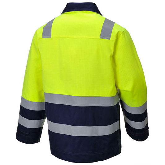 Portwest Jassen MV25 geel-marineblauw(YN)