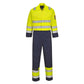 Portwest Modaflame Overalls MV28 HiVis geel-marineblauw(YN)