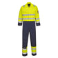 Portwest Modaflame Overalls MV28 HiVis geel-marineblauw(YN)