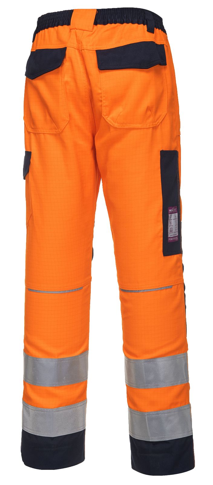 Portwest Broeken MV36 oranje-marineblauw(ON)