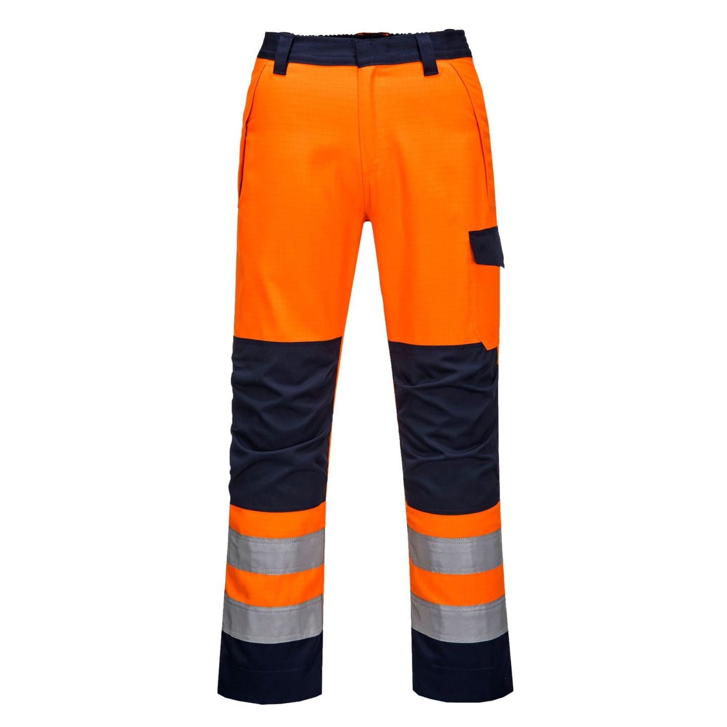 Portwest Broeken MV36 oranje-marineblauw(ON)