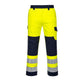 Portwest Broeken MV46 geel-marineblauw(YN)