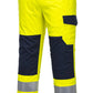 Portwest Broeken MV46 geel-marineblauw(YN)