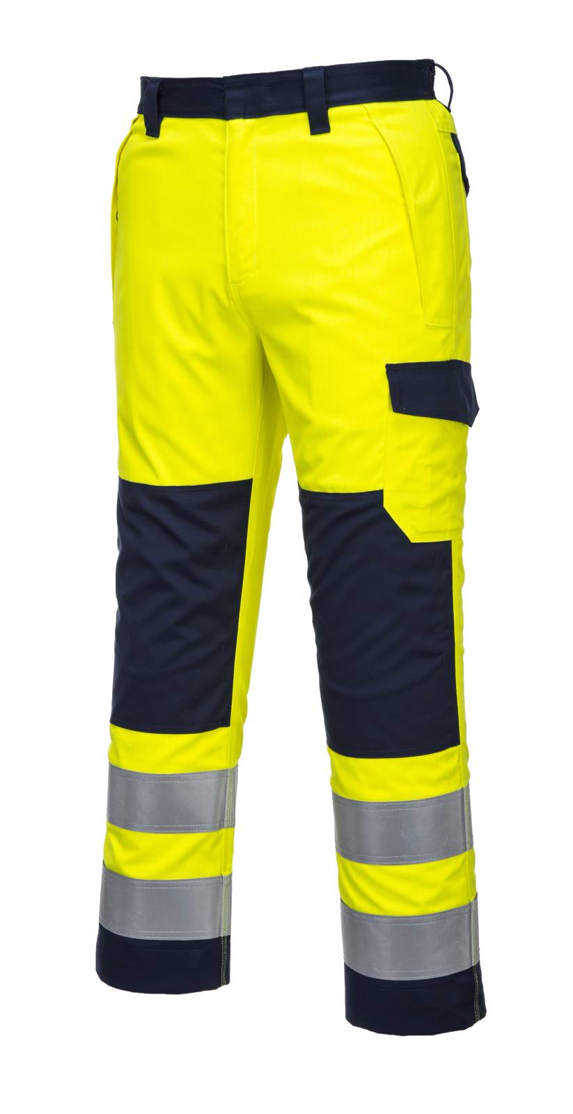 Portwest Broeken MV46 geel-marineblauw(YN)