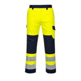 Portwest Broeken MV46 geel-marineblauw(YN)