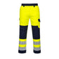 Portwest Broeken MV46 geel-marineblauw(YN)