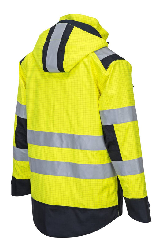 Portwest Jassen MV70 Multinorm ARC bescherming geel-marineblauw(YN)