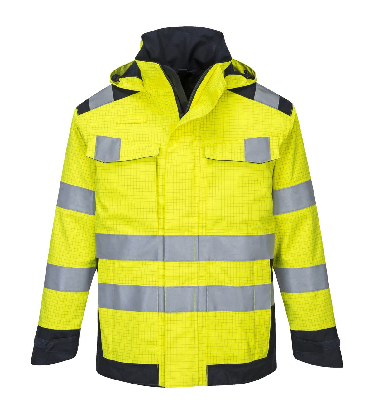 Portwest Jassen MV70 Multinorm ARC bescherming geel-marineblauw(YN)