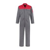 Noname Overalls OVK2KL Drukknopen Katoen grijs-rood(GRRO)