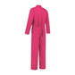 Noname Basis Overall OVPK6535 polyester/katoen fuchsia roze(FUCHSIA)