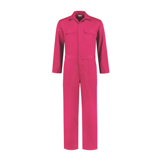 Noname Basis Overall OVPK6535 polyester/katoen fuchsia roze(FUCHSIA)