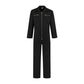 Noname Overalls OVR100 Tweewegritssluiting zwart(ZWART)