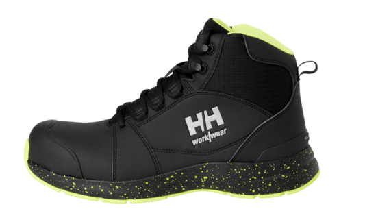 Helly Hansen Barcode Schoenen 78321 MXR Mid S3S 993 zwart-geel(218)
