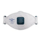 Portwest FFP2 Disposable Maskers Mondmasker P261 Trifold FFP2 dolomite gevouwen (Pk 10) wit(WH)