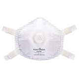 Portwest Disposable Ultimate mondmasker P306 ventiel herbruikbaar FFP3 (5pk) wit(WH)