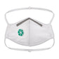 Portwest Disposable Masker FFP2 Mondmasker P310 FFP2 platgevouwen Dolomite P3V (3-pack) wit(WH)