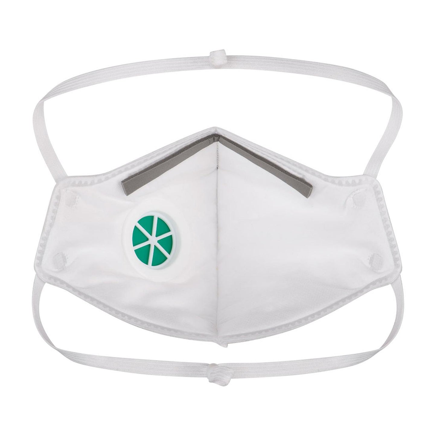 Portwest Disposable Masker FFP2 Mondmasker P310 FFP2 platgevouwen Dolomite P3V (3-pack) wit(WH)