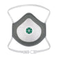 Portwest Disposable Masker FFP3 Mondmasker P311 FFP3 koolstof ventiel P3V (10-pack) wit(WH)