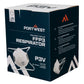Portwest Disposable Masker FFP3 Mondmasker P311 FFP3 koolstof ventiel P3V (10-pack) wit(WH)