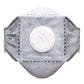 Portwest Disposable EAGLE mondmasker P392 koolstof gevouwen plat FFP3 (Pk10) wit(WH)