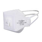 Portwest FFP3 Disposable Maskers Mondmasker P393 Eagle Pro FFP3 Dolomiet gevouwen (pk 10) wit(WH)