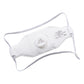 Portwest FFP3 Disposable Maskers Mondmasker P393 Eagle Pro FFP3 Dolomiet gevouwen (pk 10) wit(WH)