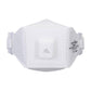 Portwest FFP3 Disposable Maskers Mondmasker P393 Eagle Pro FFP3 Dolomiet gevouwen (pk 10) wit(WH)