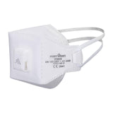 Portwest FFP3 Disposable Maskers Mondmasker P393 Eagle Pro FFP3 Dolomiet gevouwen (pk 10) wit(WH)