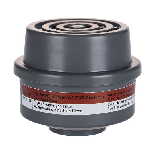 Portwest Filters Adembescherming Filter P950 P950 Combinatie met Draadbevestiging grijs(GR)