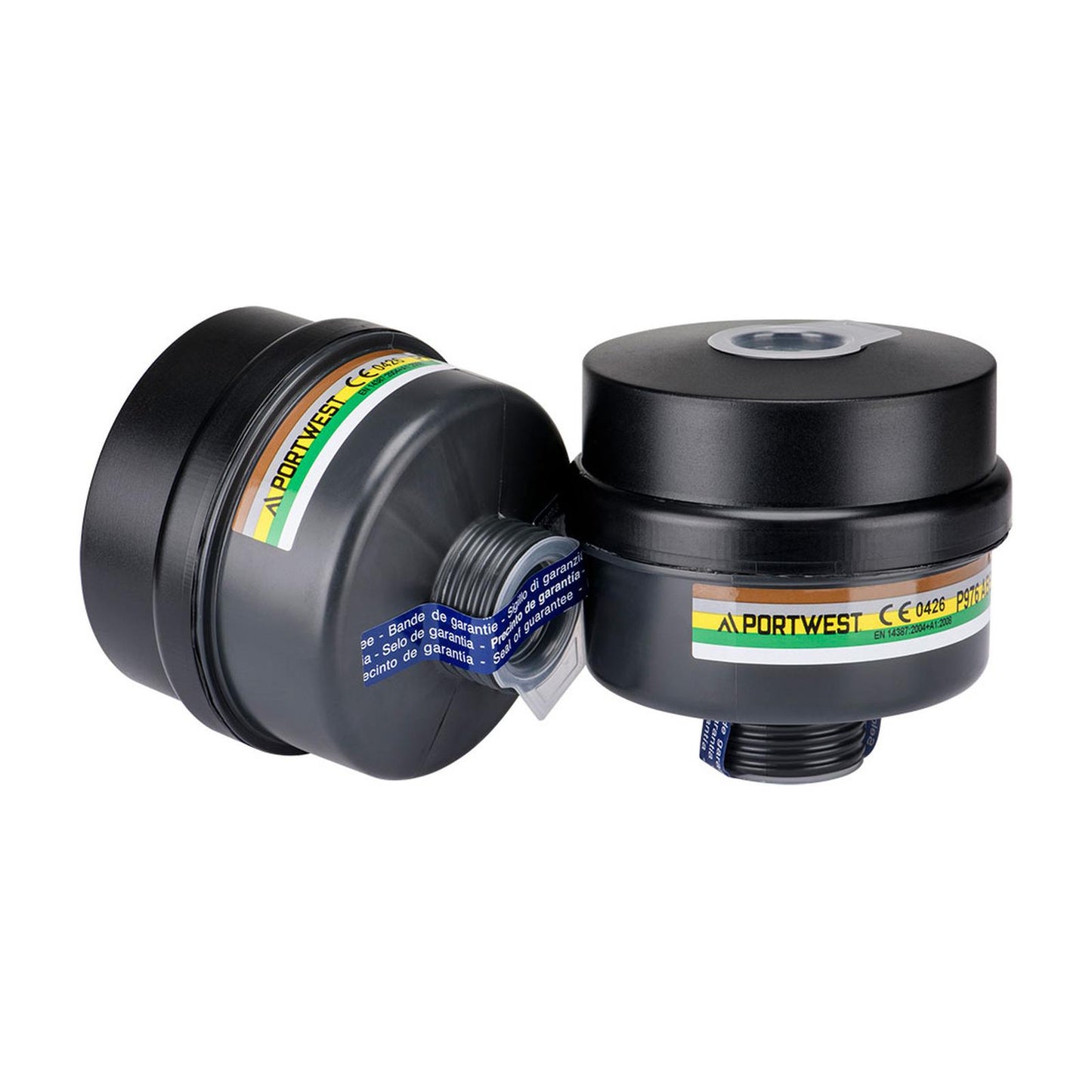 Portwest Filters P976 zwart(BK)