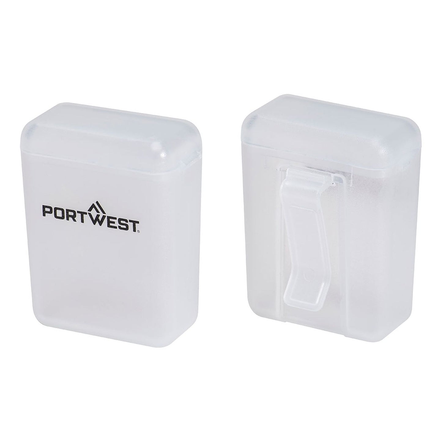 Portwest Gehoorbescherming Opbergdoosje oordoppen PA09 (50-pack) wit(WH)